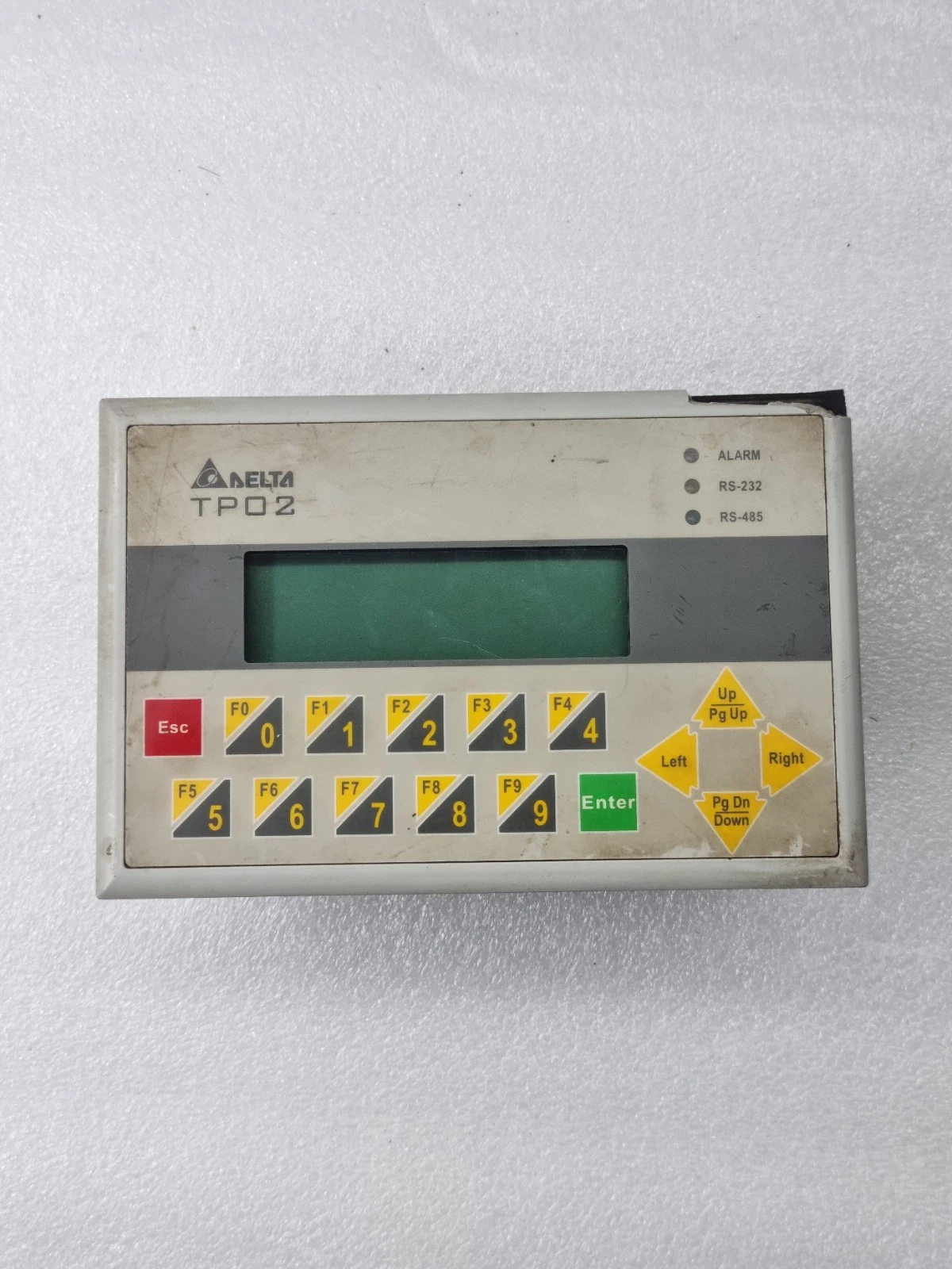 DELTA TP02 TP02G-AS1 24VDC 3W HMI RS232-RS422 TP02GAS1
